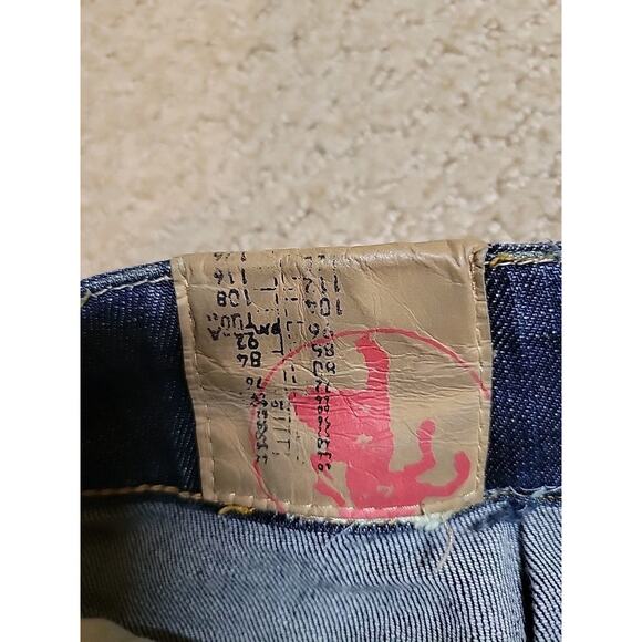 Vintage Rare Parasuco Denim Legend Jeans Womens 11 Blue Stretch Bohemian Italy - Picture 11 of 14